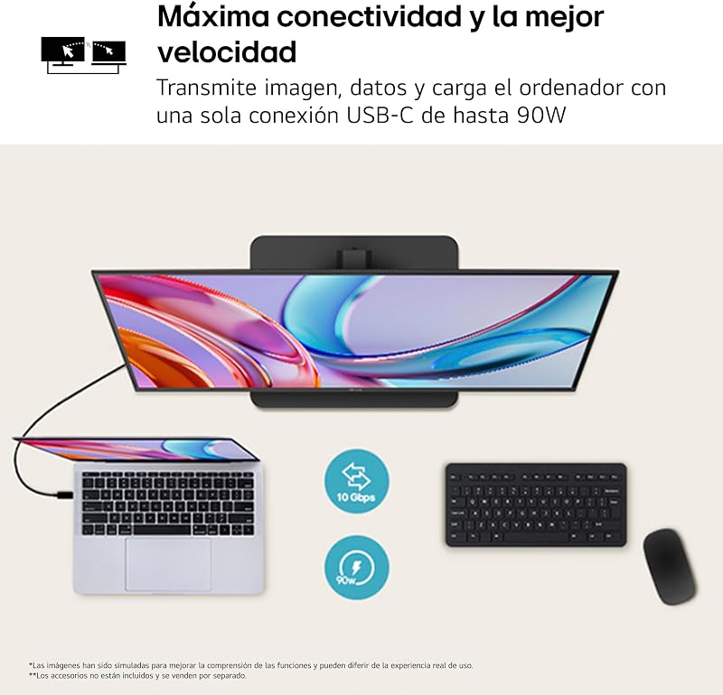 Monitor Ultrafino 32U720A-B - 32'', UHD (3840 x 2160), VA, Preto