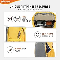 SKYSPER Sling Bag RFID Cross Body Bag Recycled