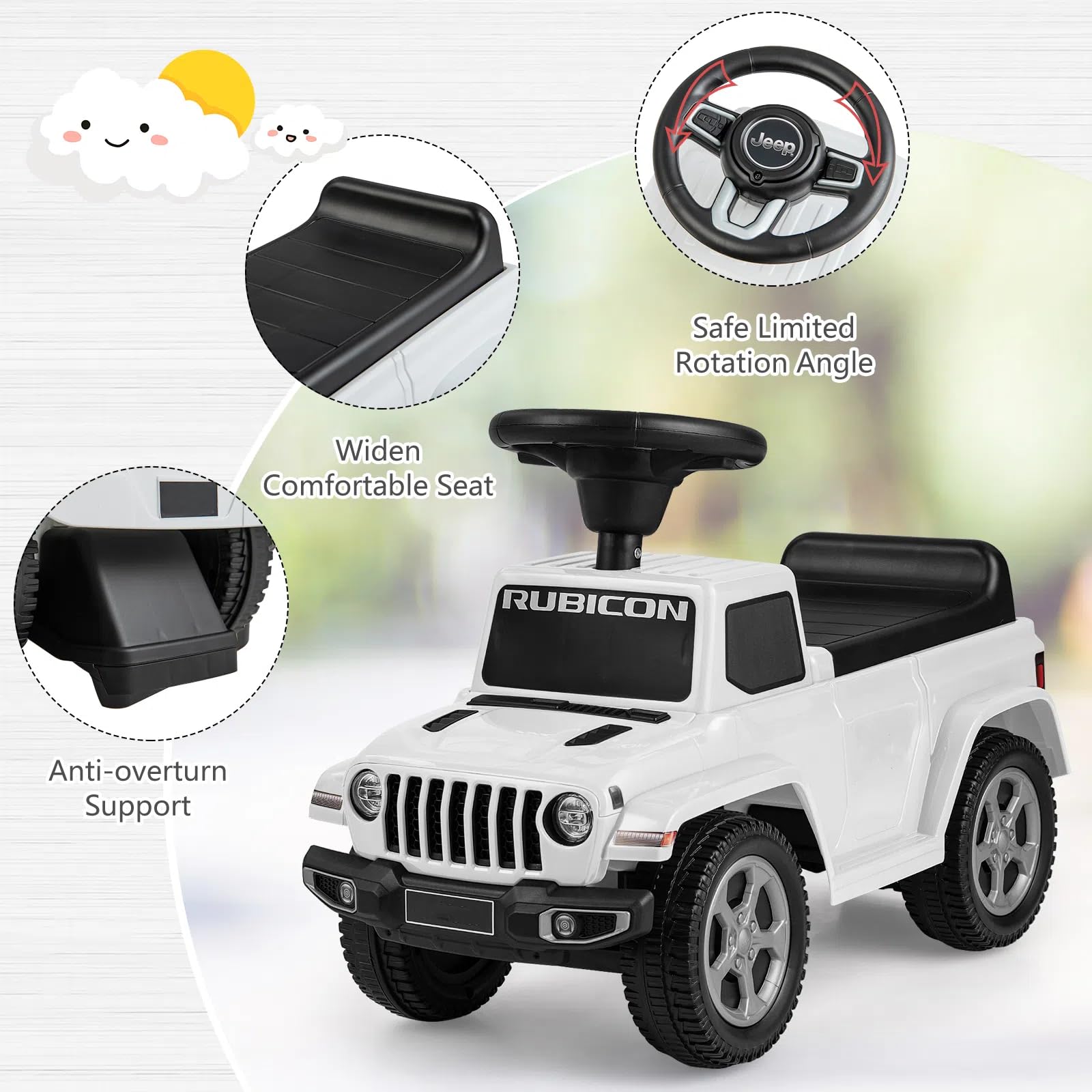 Olakids Jeep Ride On Car