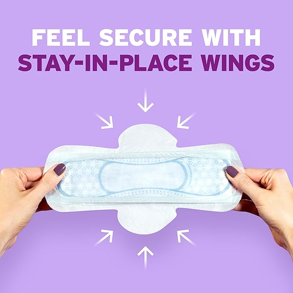 POISE ULTRA THIN INCONTINENCE & POSTPARTUM PADS WITH WINGS FOR BLADDER LEAKS, 4 DROP MODERATE ABSORBENCY, REGULAR LENGTH, 90 COUNT, PACKAGING MAY VARY