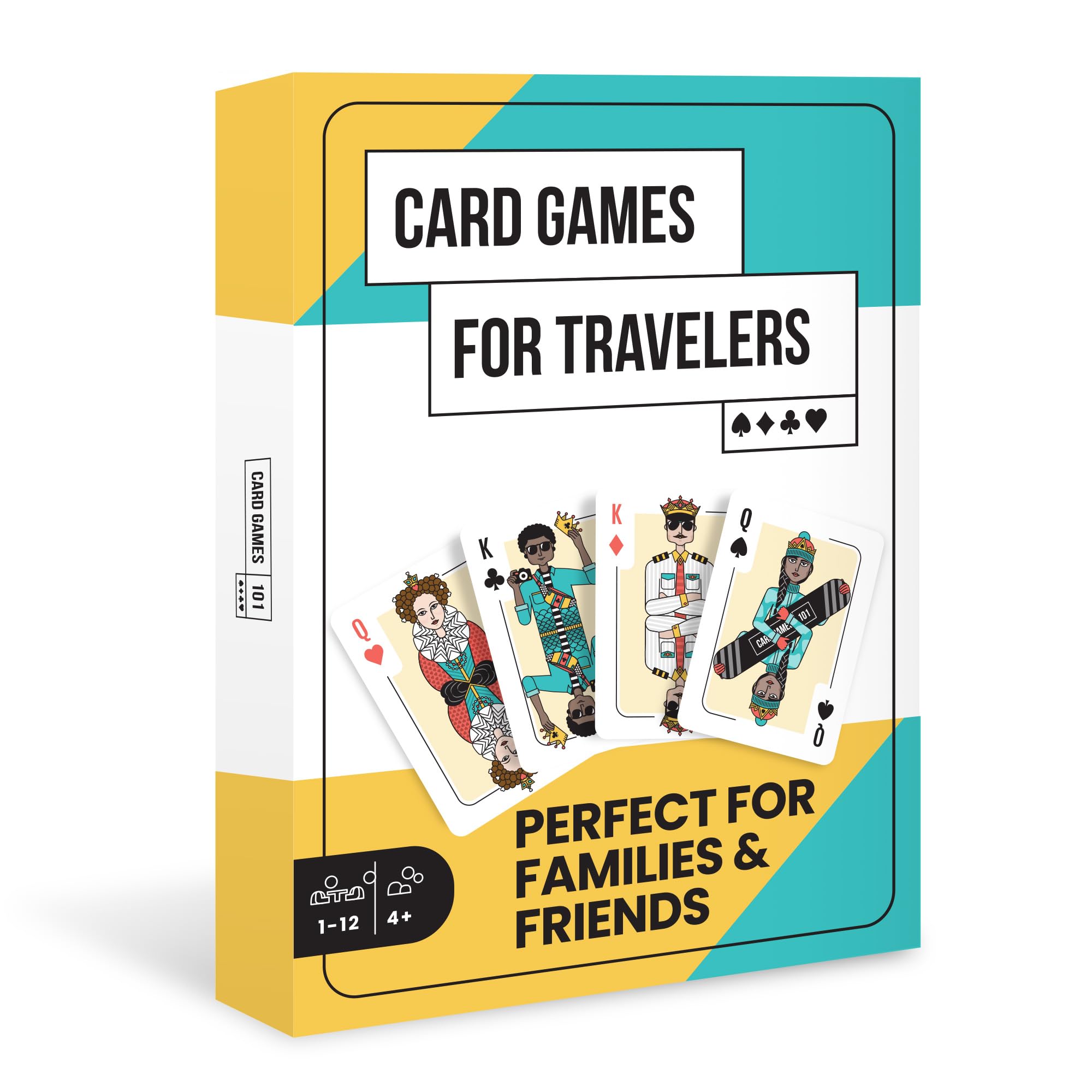 Card Games Set – 30 Fun Classic Games + 2 Custom Decks – Compact for Families, Kids, and Travelers – Ideal for Christmas & Family Time & Road Trips
