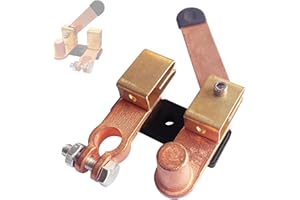 Top Post Knife Blade Master Switch, Ampper 12V / 24V Battery Disconnect Switch Isolator Power Cut Off for Marine Car Boat RV 