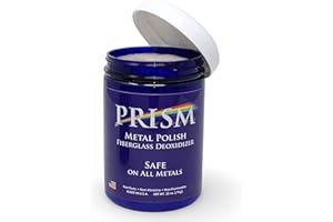 Prism Polish Metal Polish 32 Oz - Achieve a Brilliant Shine on Aluminum, Chrome, Stainless Steel, Brass, Silver, Nickel, Gold, Silver and More. Safe for Boat, Car, Motorcycle, Home and Business.
