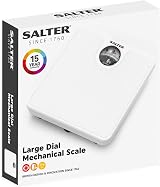 Salter Mechanical Bathroom Scale – Analogue 133kg Capacity, Magnified Dial view 9