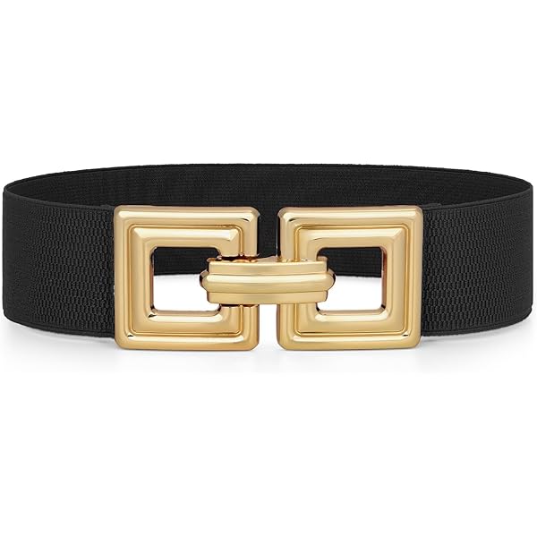 wide elastic belts for dresses