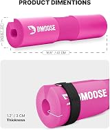 DMoose Fitness Barbell Pad Hip Thrust Squat Pad Non-Slip Thick Foam view 3