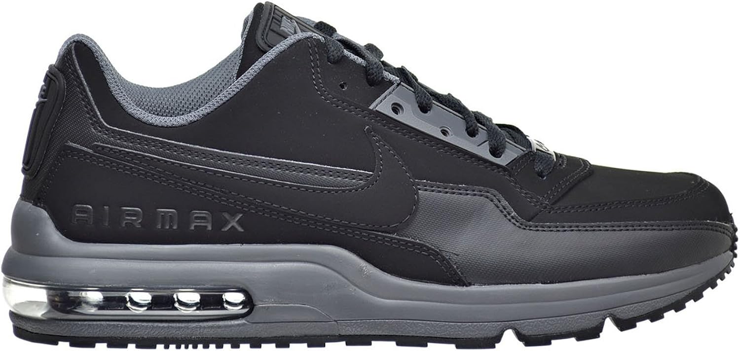 Amazon.com | Nike Men's Air Max LTD 3 Running Shoe (14 D(M) US, Black/Black/Wolf Grey/Drk Grey 
