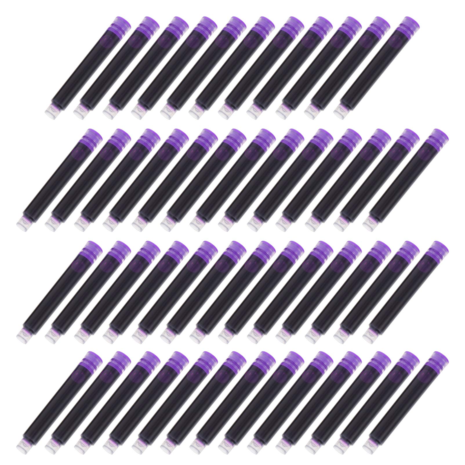 NUOBESTY 50pcs Erasable Ink Refill for Fountain Pen Student Pen Ink Absorber for School Stationery Lightweight Compact 50 Pack