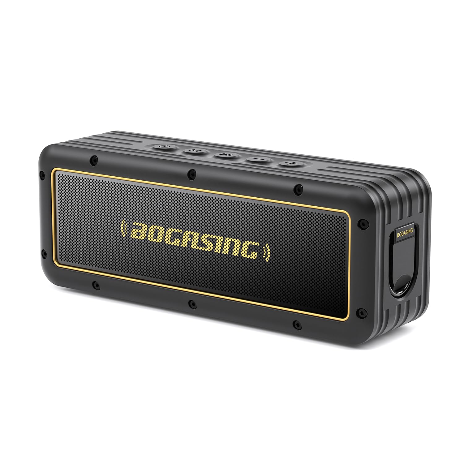 BOGASING G4 Bluetooth Speaker, Portable Wireless Speakers, 50W Stunning & Balanced Sound with Deep Bass, 24H Playtime, IPX7 Waterproof, Bluetooth 5.3, EQ, TWS, TF-Card, AUX, USB, for Outdoor Use