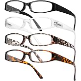 Gaoye 4-Pack Readers for Women, Blue Light Blocking Reading Glasses, Stylish Reading Glasses for Women in 4 Patterns