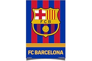 Desert Cactus FC Barcelona Poster Football Soccer 11 x 17 Inch Room Office Décor Decoration Official Fan Gear (11x17 inch,Design C Paper)