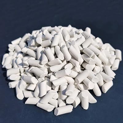 Tonmp 3 LBS Large Ceramic Media 5/16 x 5/8 Inch for Rock Tumbling Polisher