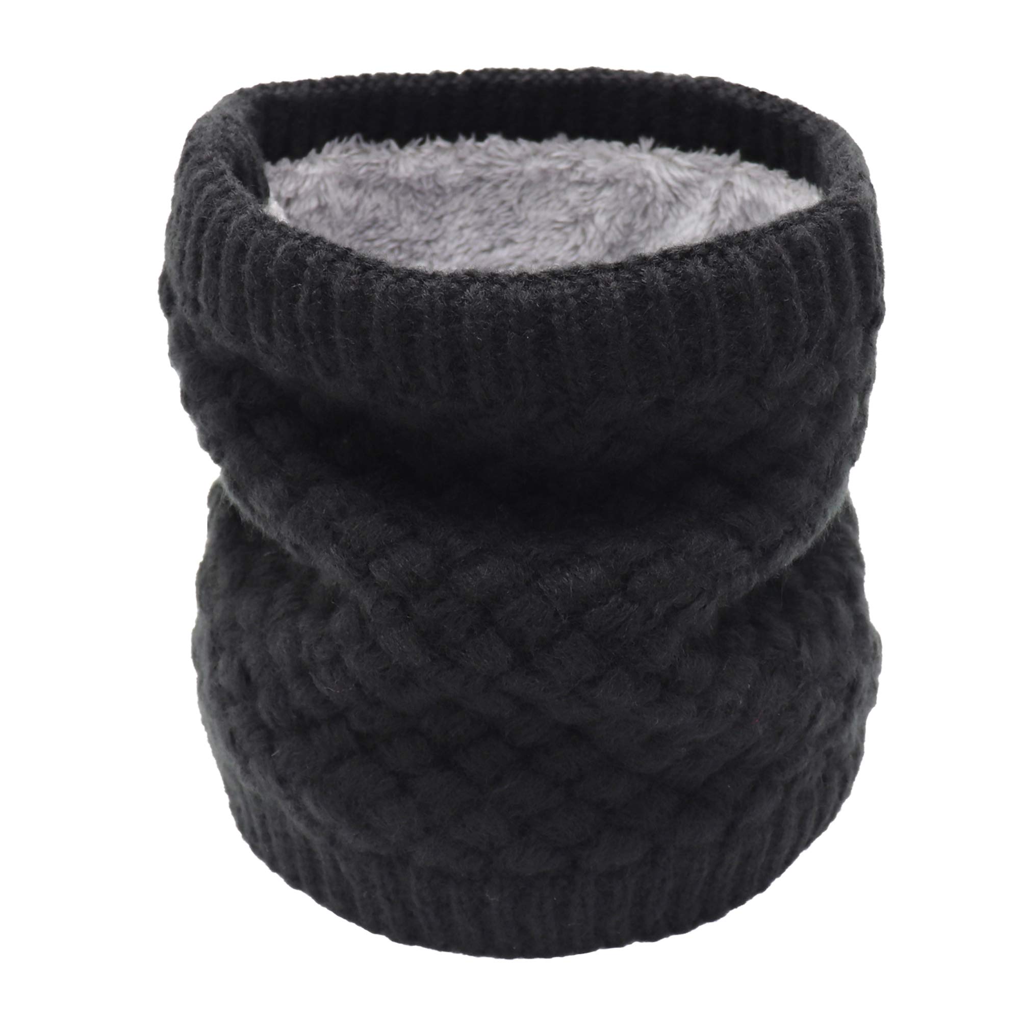 Aiphamy Winter Fleece Lined Knitted Neck Warmer Neck Gaiter Scarf for Women Mens Aiphamy Winter Fleece Lined Knitted Neck Warmer Neck Gaiter Scarf for Women Mens