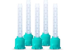 AIM DENTAL SUPPLY AIM Dental Mixing Tips | 20 Pcs Intraoral Mixing Tips Dental – Compatible with Dual Cartridge Dispensers – Precise Dental Applications (Short Green)