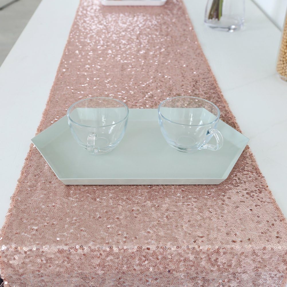 Best sparkly gold table runner