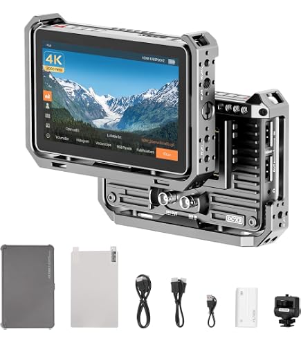 Amazon.com: VILTROX DC-X3 2000Nits Monitor de Campo para Cámara