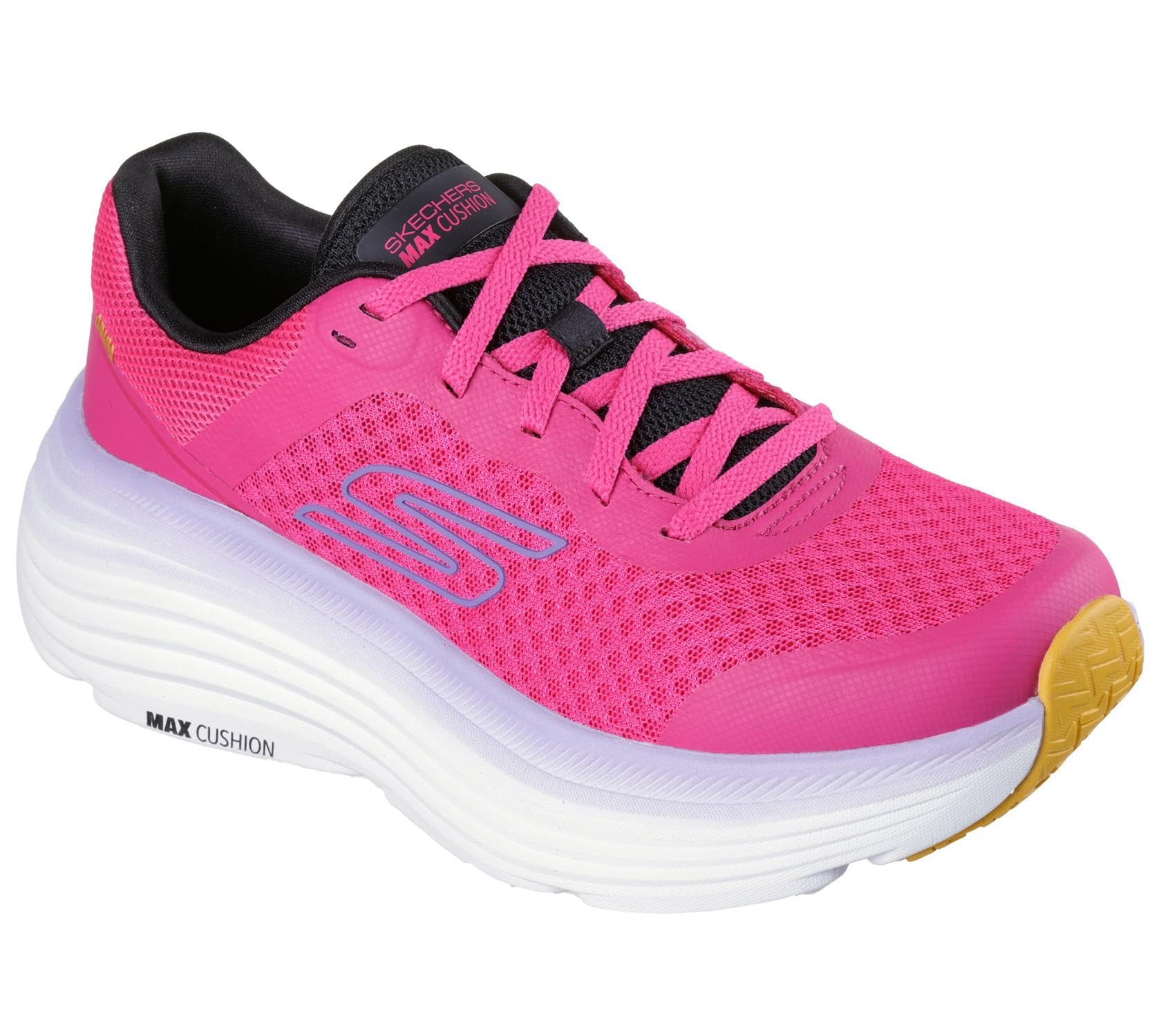 Skechers Women's Max Cushioning Endeavour Canova Sneaker, Raspberry, 8.5 Image