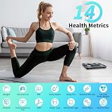 arboleaf Smart Body Fat Scale 14 Metrics 400lb Bluetooth BMI Muscle Mass view 3