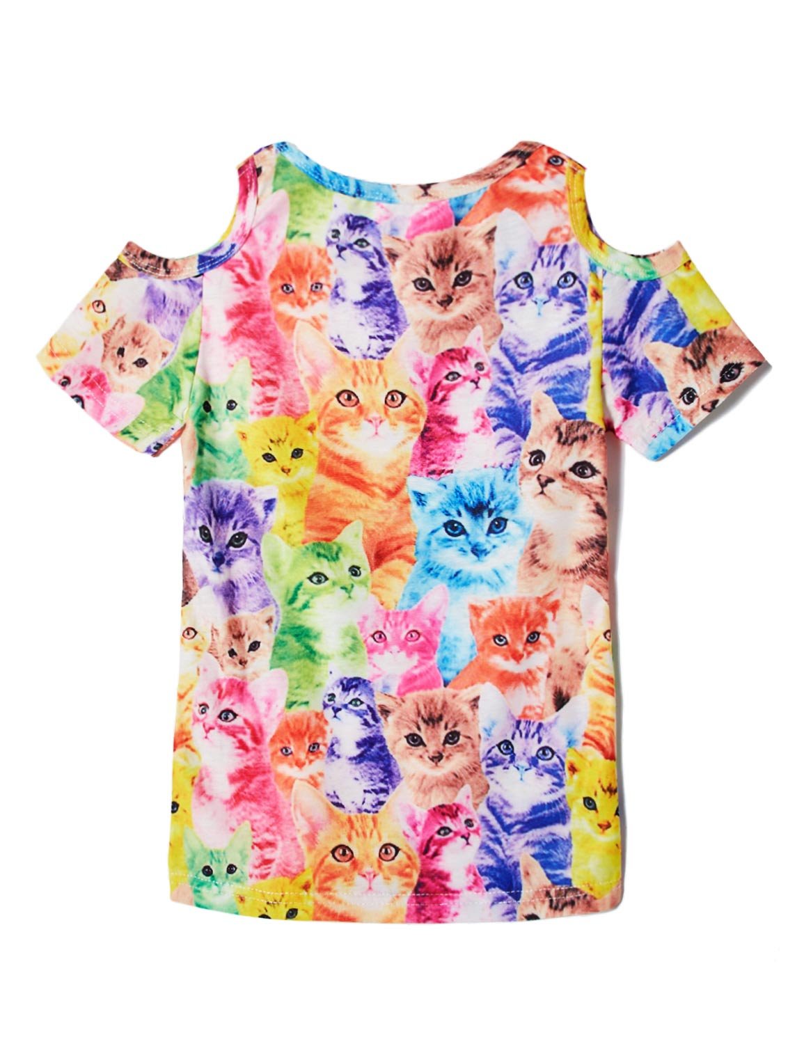 BFUSTYLE Short Sleeve O Neck Undershirt top Tank Shirt for Girls Kids fit 3-4t 1 Pack