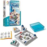 SmartGames Atlantis Escape Compact Logic Game with 60 Challenges for Ages 8+