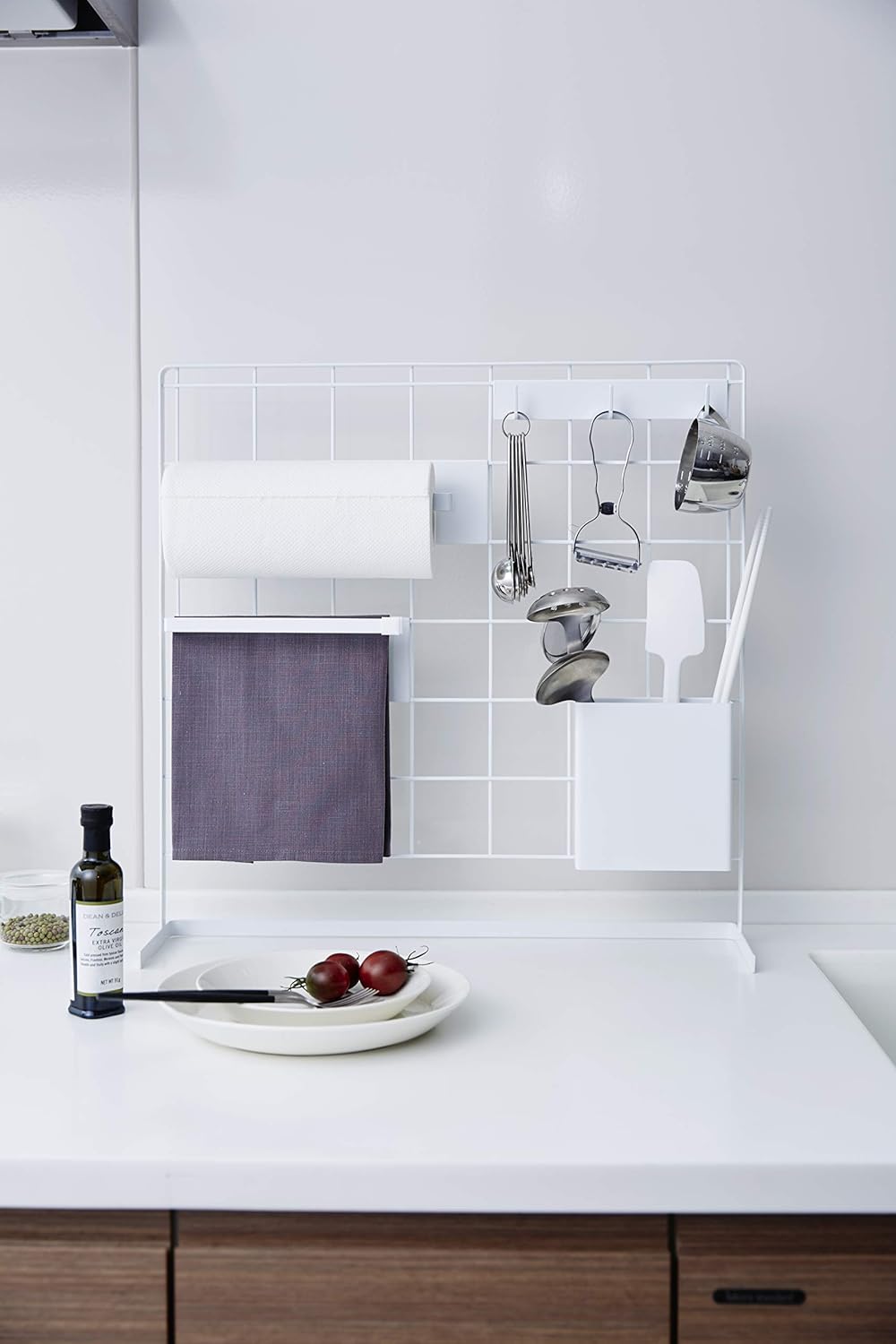 山崎実業 自立式メッシュパネル タワー 4177