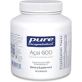 Pure Encapsulations Acai 600 | Berry Supplement for Fiber, Immune Support, Antioxidants, and Flavonoids* | 180 Capsules