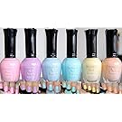 Kleancolor Nail Lacquers 6 Color - *NEW* Pastel Spring Collection