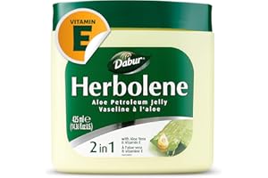 Dabur Herbolene Aloe Petroleum Jelly with Aloe Vera & Vitamin E - 425 ml
