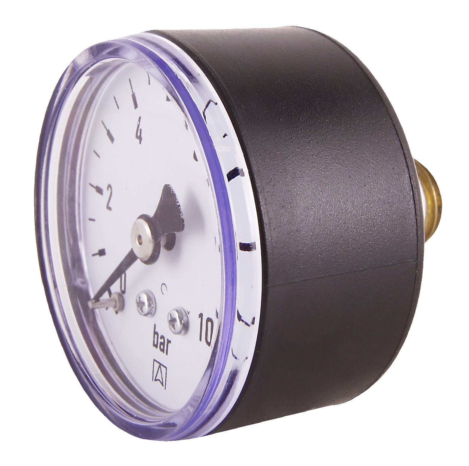 CORNAT DMM14 Pressure Gauge 1/4" f.Pressure red