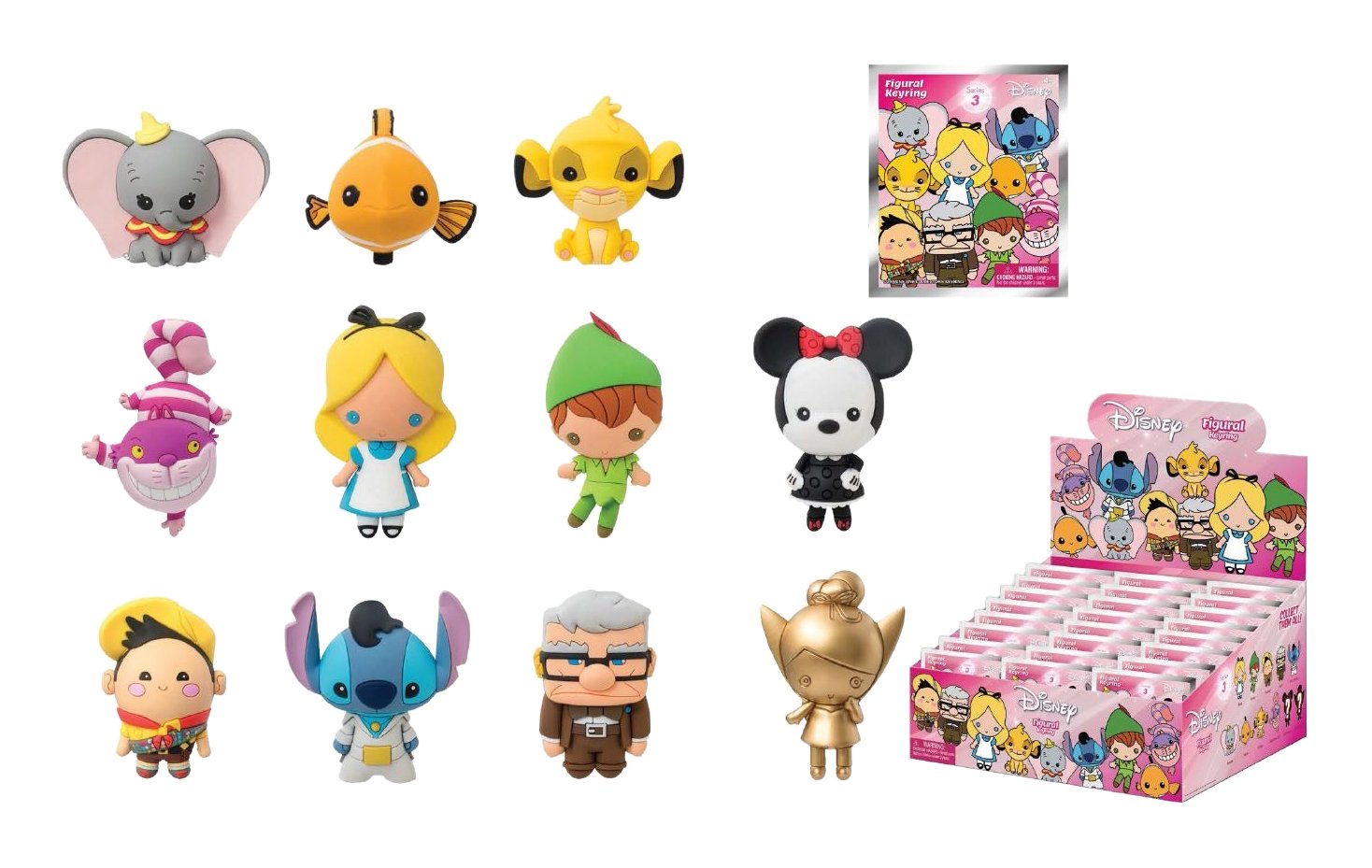 disney figural keyring