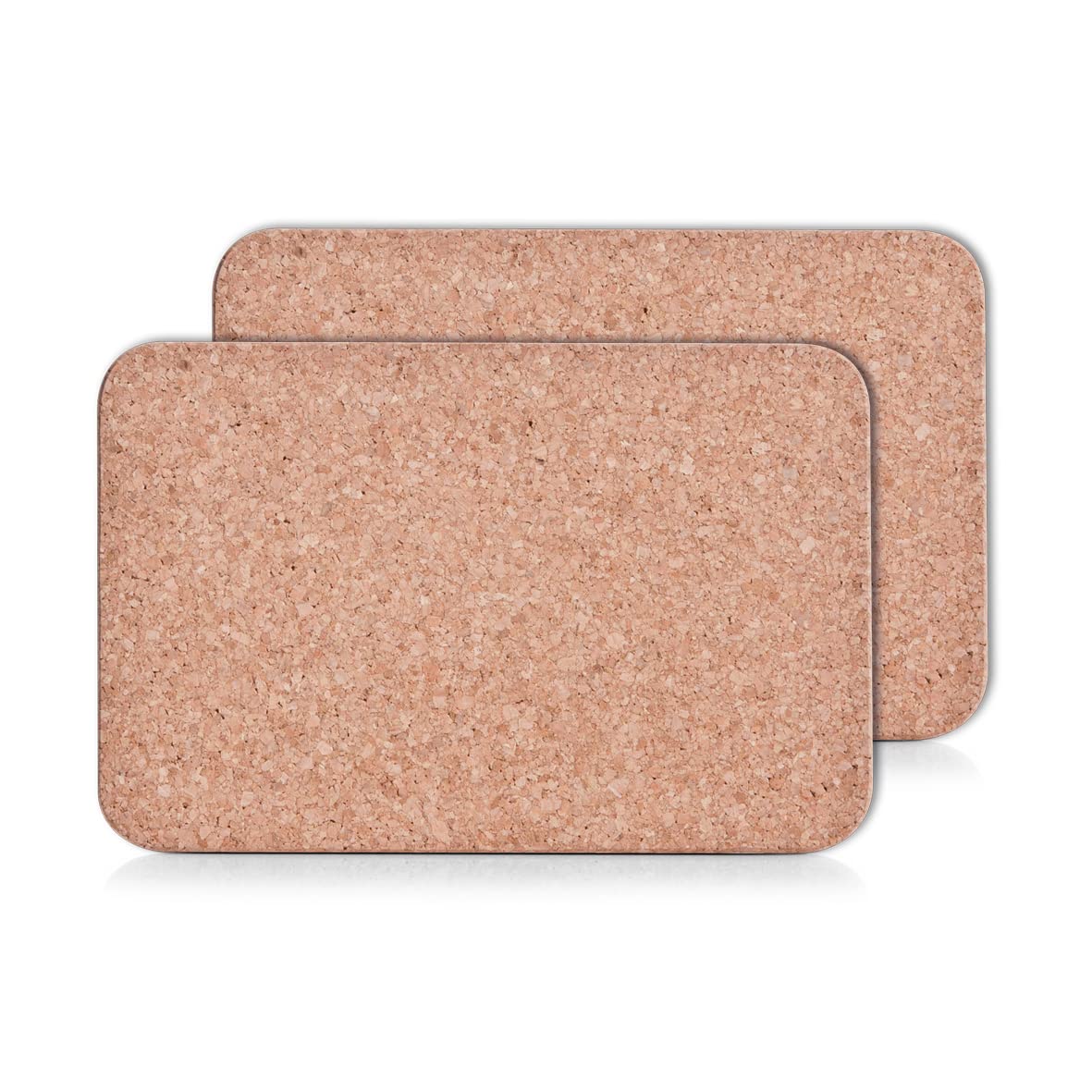 Zeller 02300 Cork Trivets 2-Piece Set 30 x 20 cm