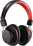 Bluetooth Headphones Wireless [New Version] Mpow Bluetooth 4.1 Dual 40mm Drivers 20 Hours Playtime Foldable Over Ear Headphones Soft Memory-Protein Earmuffs Hands-Free Calling (Wireless and Wired)