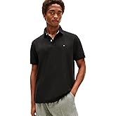 Tommy Hilfiger Men's Short Sleeve Moisture Wicking Stretch Polo Shirt with Quick Dry + UV Protection