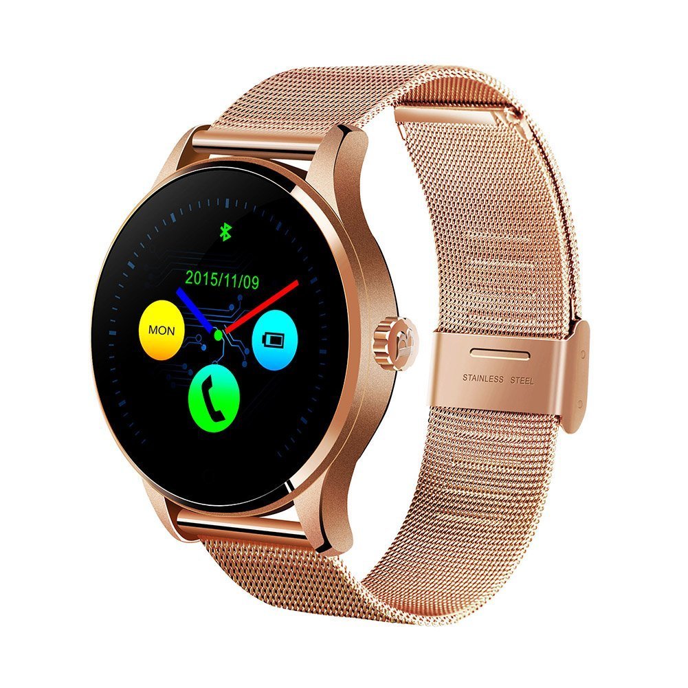 Amazon.com: Efanr K88H Bluetooth Smart Watch with Stainless ...
