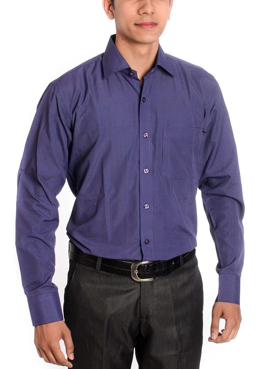 Buy Tag & Trend Slim Fit Formal Shirt Lavender Violet Color for Men at Amazon.in