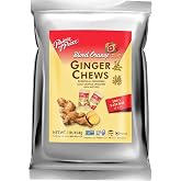 Prince of Peace Blood Orange Ginger Chews, 1 lb. &ndash; Candied Ginger &ndash; Candy Pack &ndash; Ginger Chews Candy &ndash; Natural Candy