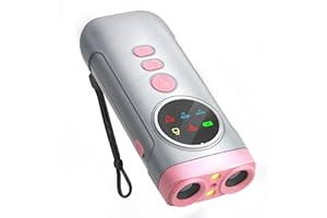 SWDTLAB Dog Bark Deterrent Devices, Ultrasonic Bark Deterrents Rechargeable Anti-Barking Device with LED Display Screen Long Range in 50FT for Dog Training Bark Collar Alternative