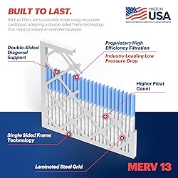 BNX TruFilter 14x24x1 Air Filter MERV 13