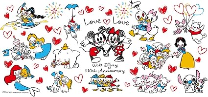 Amazon Com Disney Puzzle 300 Piece Long Petit Happy Anniversary