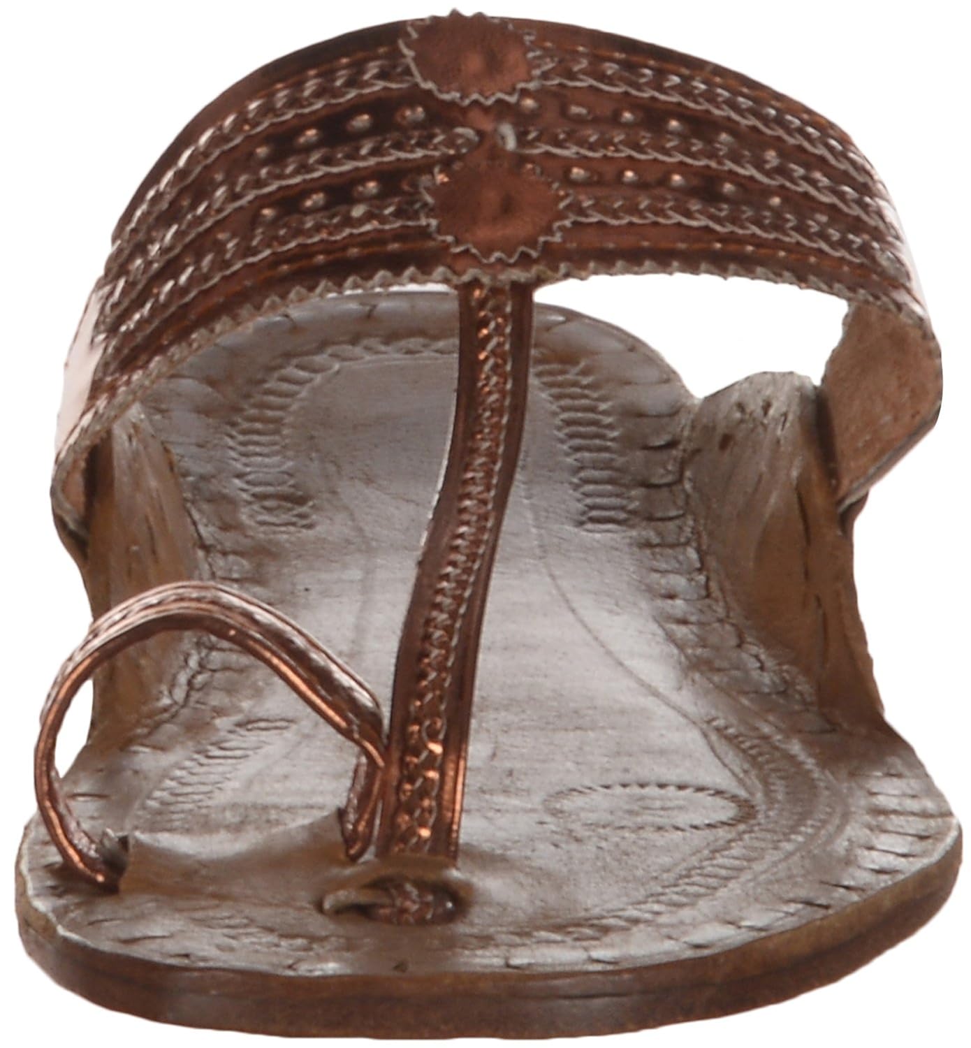 kolapuri centre women's leather ethnic sandals