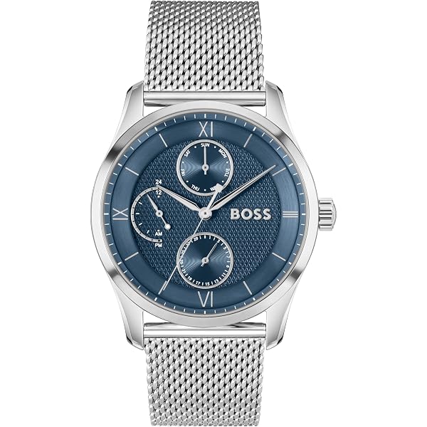 Amazon.com: BOSS Sophio Men's Multifunction Stainless Steel and