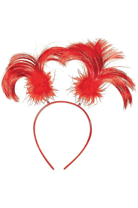 Amazon Com Fun Express Team Spirit Head Boppers Red 1 Pc Apparel Accessories Hats Head Boppers 1 Piece Clothing Shoes Jewelry