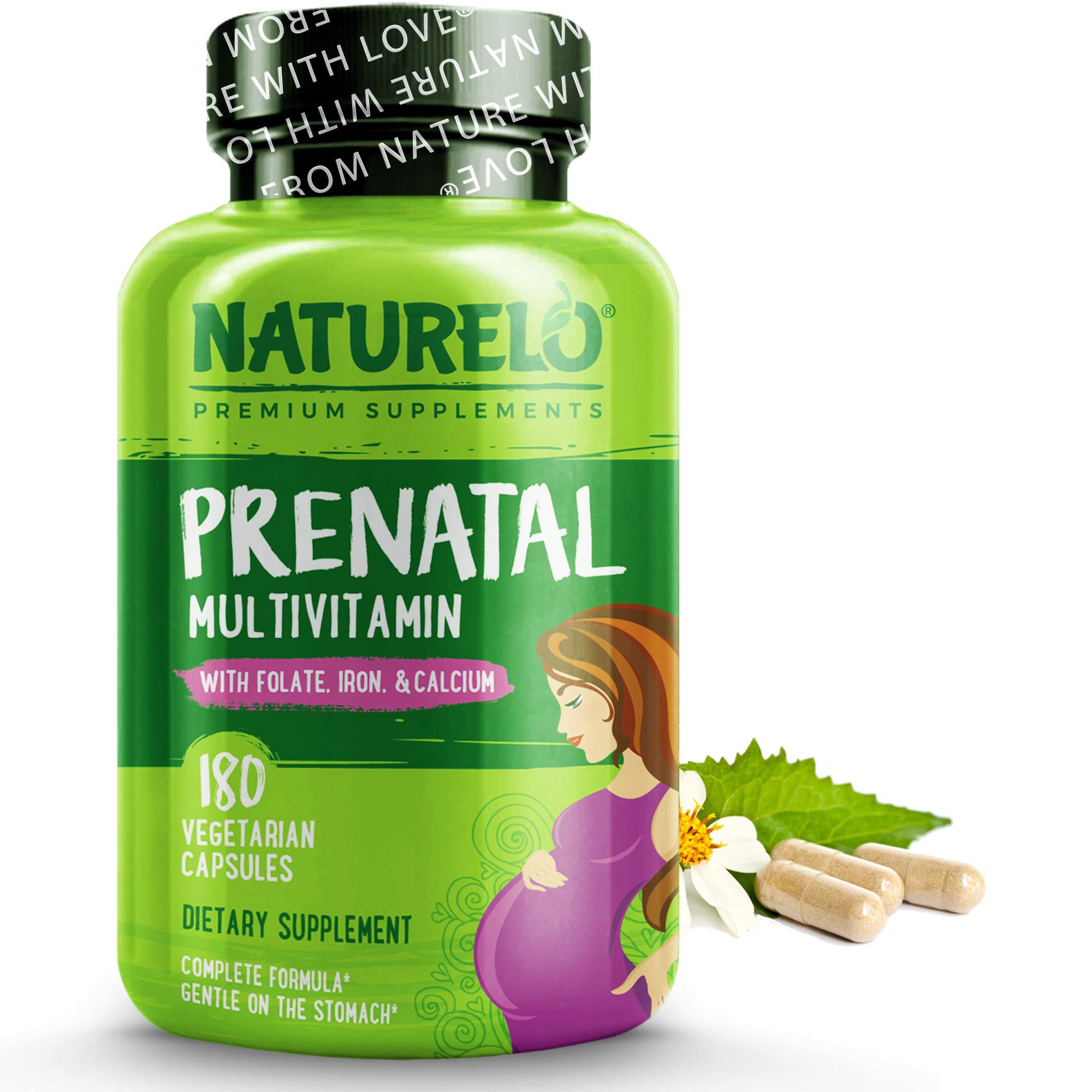 NATURELO Prenatal Multivitamin with Gentle Chelated Iron NATURELO Prenatal Multivitamin with Gentle Chelated Iron