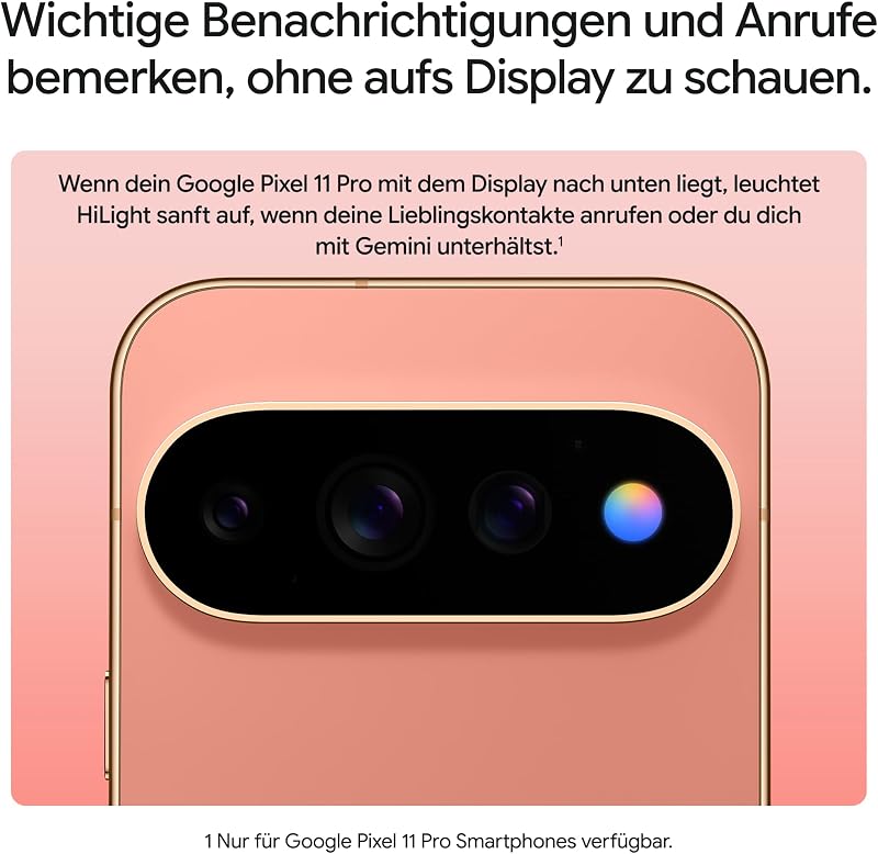 Pixel 11 Pro – Smartphone ohne SIM-Lock - Fog, 256GB