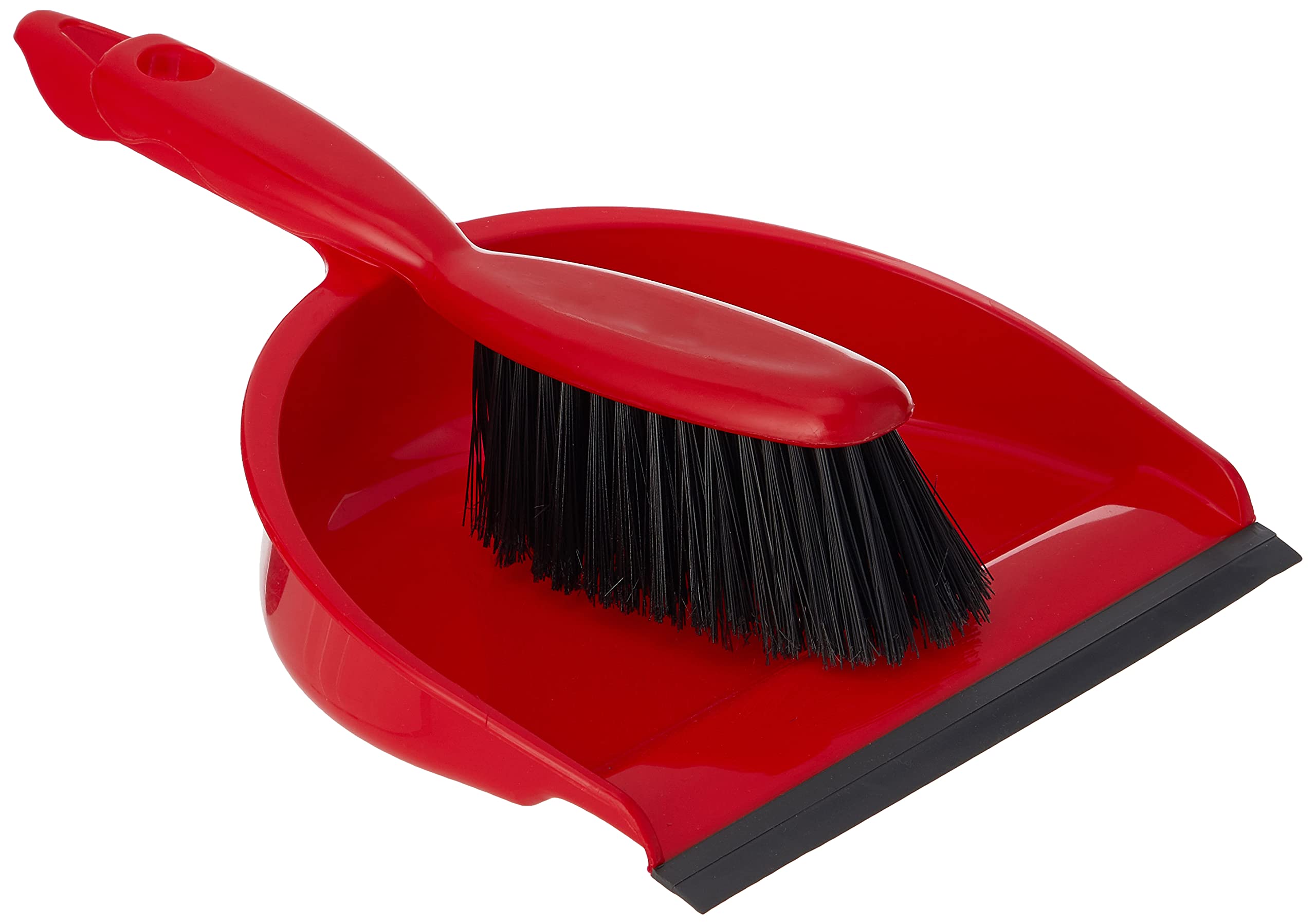 Robert Scott 191222 Dustpan and Soft Brush - Red