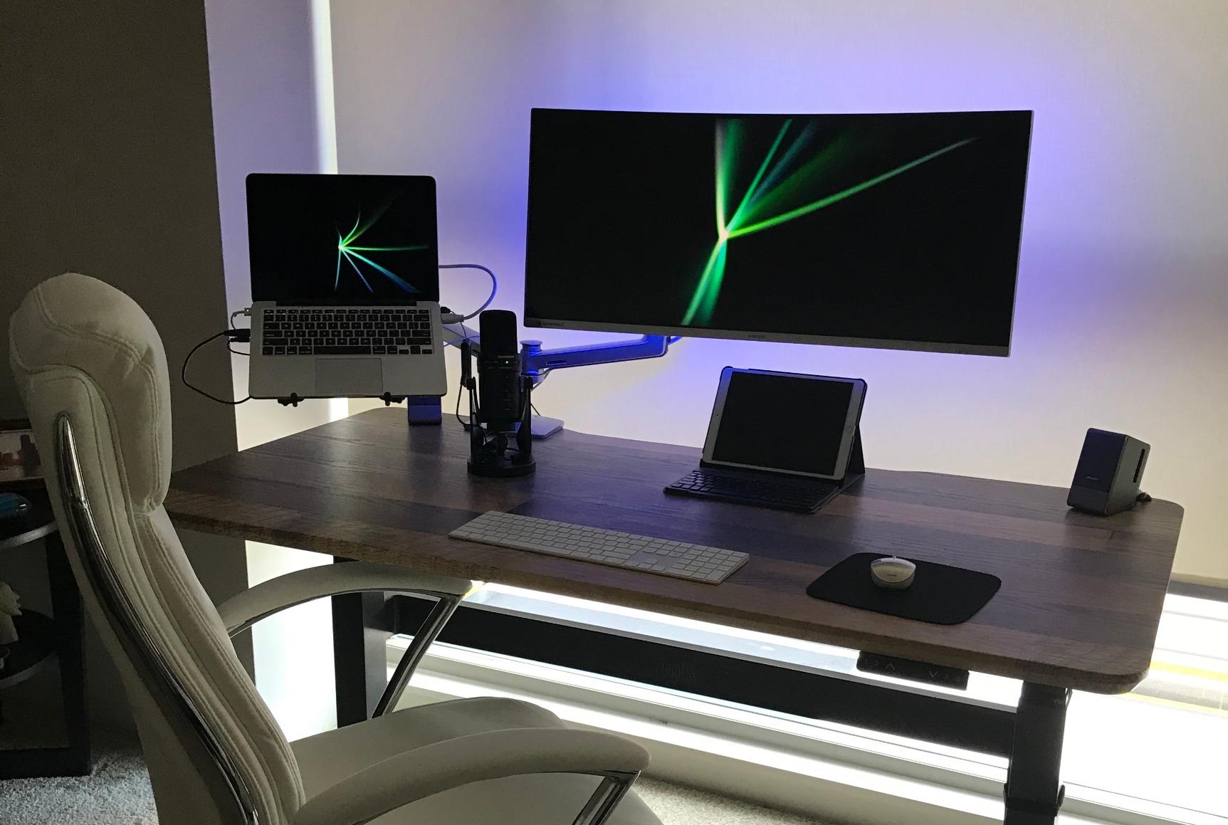 17/mo Finance Amazon Basics Single Monitor Stand Lift Engine Arm