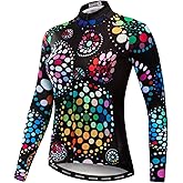 Cycling Jersey Women Biking Jersey Long Sleeve Cycling Shirt Top Ladies MTB Bicycle Clothing
