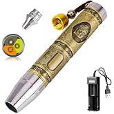 YZYOE Rechargeable Three LEDs Expert Jade Appraisal Flashlight,Jewelry Appraisal Gemstones Diamond, White and Yellow Light and 365NM Ultraviolet Lamp.