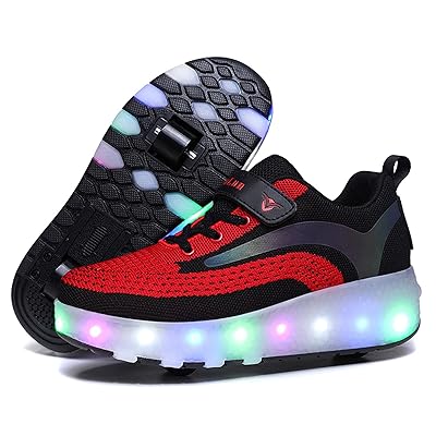 ETLieren Girls Roller Shoes Fashion Sneakers Light Dominican