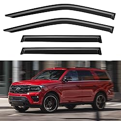 Window Visors Rain Guards for 2018-2024 Ford